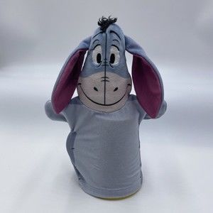 Disney Baby Melissa & Doug  Eeyore Plush Hand Puppets  No Tags 2B